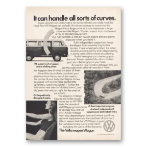 1976 Volkswagen Station Wagon Print Ad | Handle All Sorts