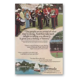1977 Bermuda Print Ad | People Are Proud