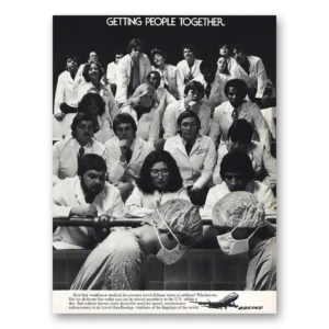 1977 Boeing Print Ad | People Together