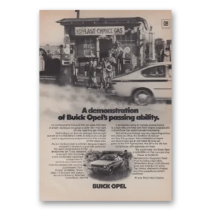 1976 Buick Opel Print Ad | Last Chance