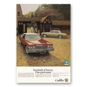 1976 Cadillac Print Ad | Coupe Deville