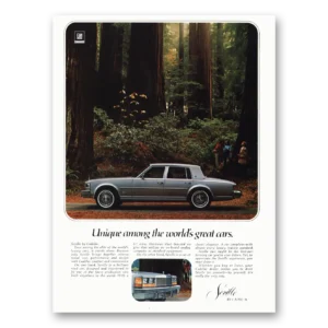 1977 Cadillac Seville Print Ad | Worlds Great Cars