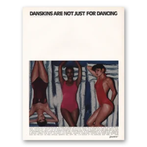 1977 Danskins Print Ad | Stunning Sunning