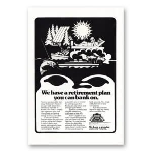 1977 Farmers Insurance Print Ad | Retirement Plan