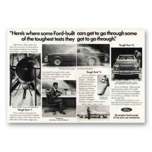 1977 Ford Print Ad | Bill Cosby
