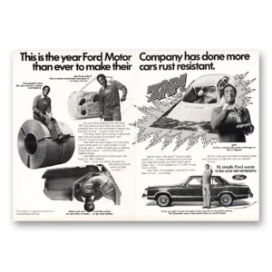 1977 Ford Print Ad | Bill Cosby