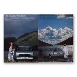 1977 Ford Fiesta Print Ad | Road Freedom