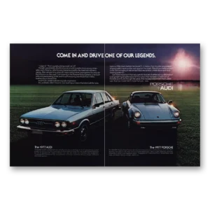 1977 Porsche Turbo Carrera Print Ad | Drive One Our Legends