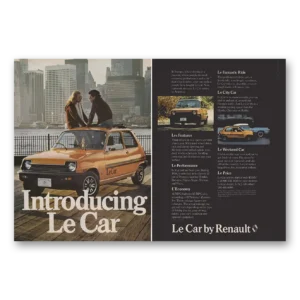 1977 Renault LeCar Print Ad | Driving Passion