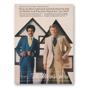 1977 Sears Junior Bazaar Print Ad | Worsted Whipcord