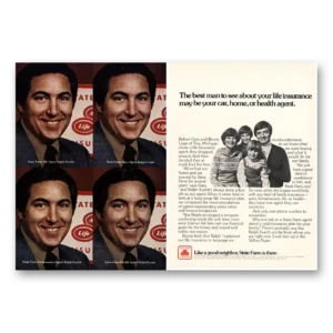 1977 State Farm Insurance Print Ad | Life Insurance
