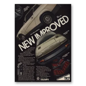 1977 Triumph TR7 Print Ad | Motor Trend