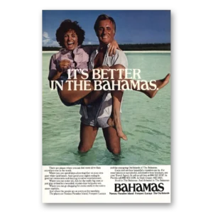 1978 Bahamas Print Ad | More Alive