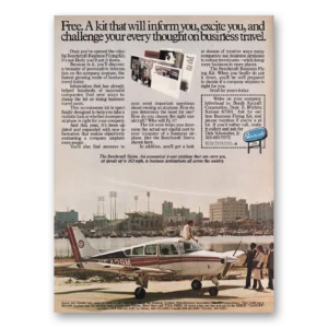 1978 Beechcraft Sierra Print Ad | Business Flying Kit