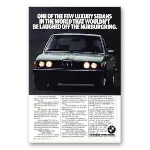 1977 BMW 5 Series Print Ad | Bmw 530i