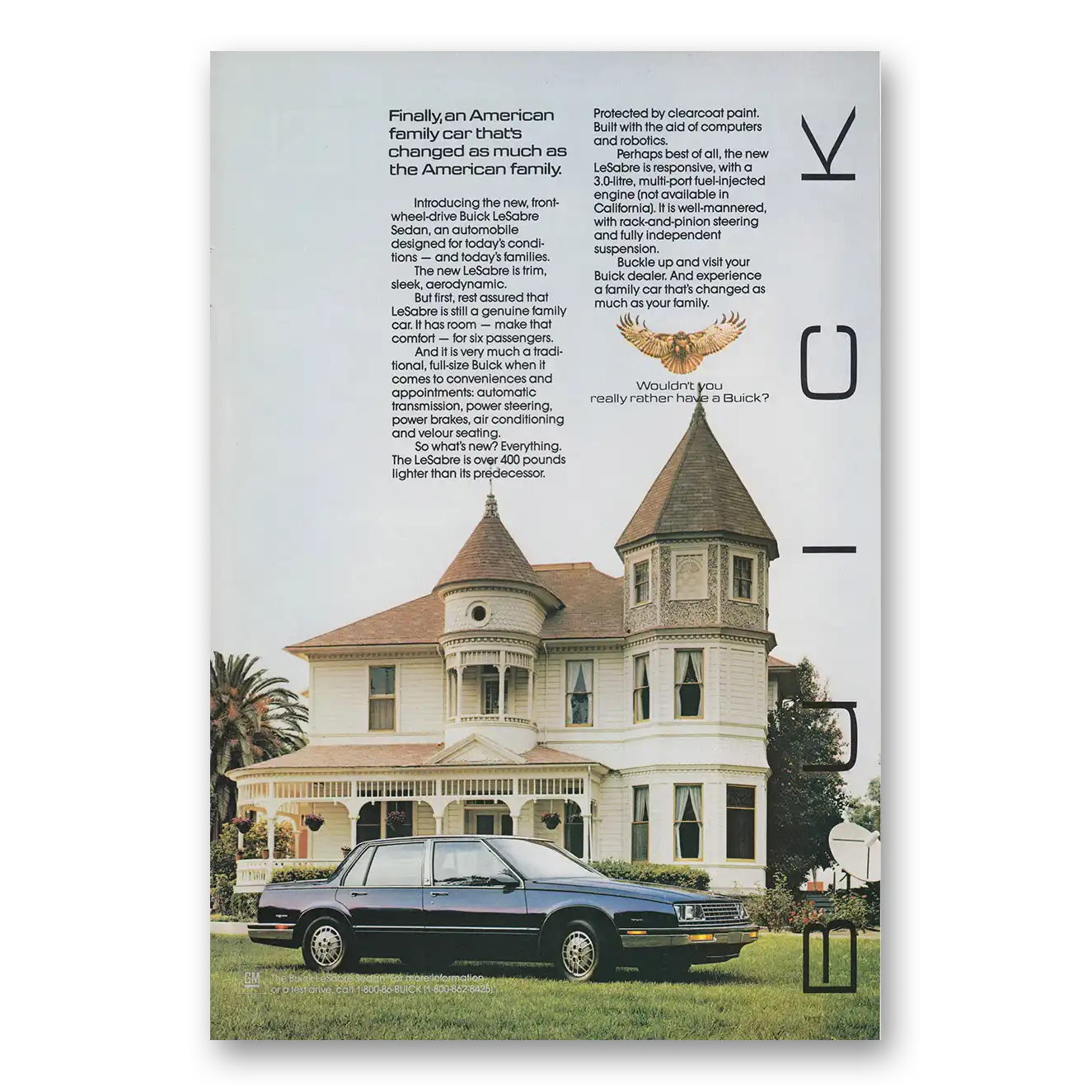 1978 Buick LeSabre Print Ad | Family Car