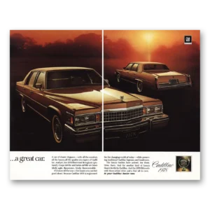 1978 Cadillac Print Ad | 75 Years