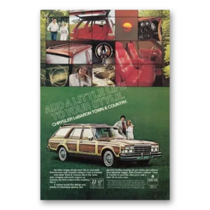 1978 Chrysler LeBaron Print Ad | Little Life
