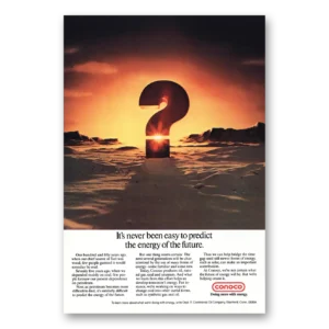 1978 Conoco Print Ad | Predict Energy The Future