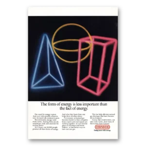 1978 Conoco Print Ad | Fact Energy