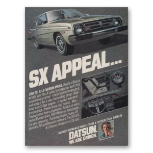 1977 Datsun 200SX Print Ad | Appeal