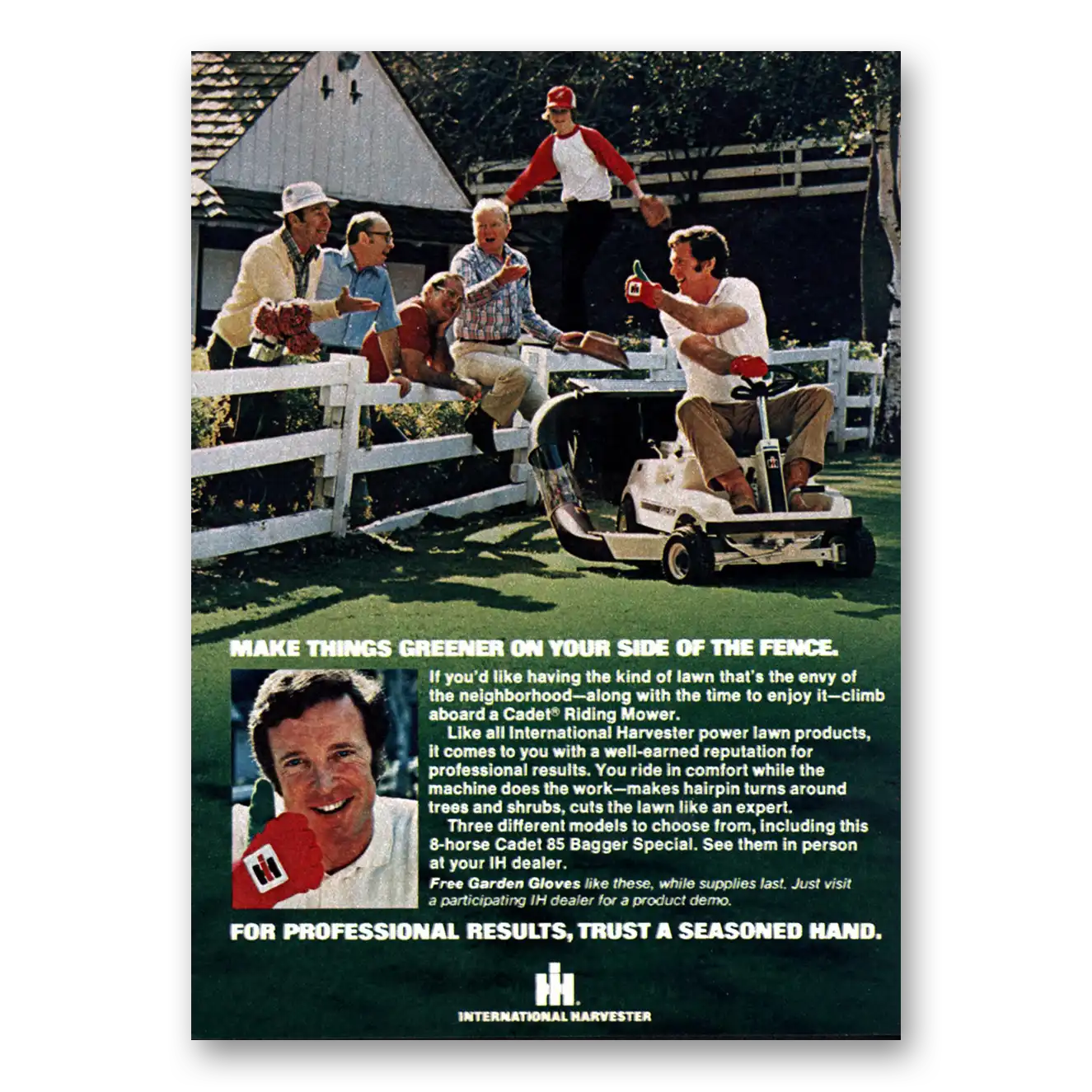 1978 Cub Cadet Print Ad | Greener