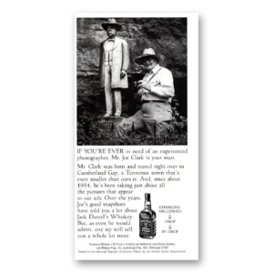 1978 Jack Daniels Print Ad | Joe Clark