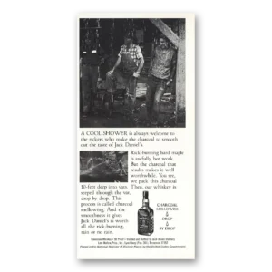 1978 Jack Daniels Print Ad | Cool Shower