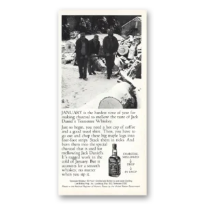 1978 Jack Daniels Print Ad | Hardest Time