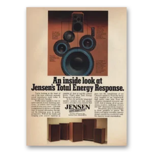 1978 Jensen Print Ad | Enormously Efficient