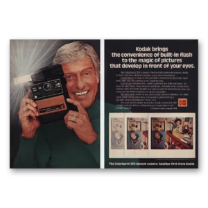 1978 Kodak Colorburst Camera Print Ad | Dick Van Dyke
