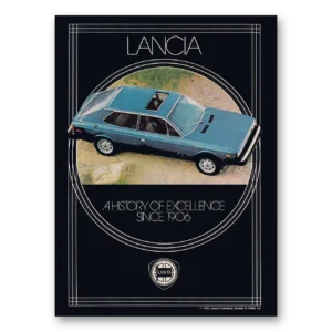 1978 Lancia of America Print Ad | History Excellence