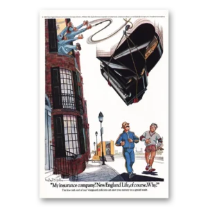 1978 New England Mutual Life Insurance Print Ad | New England Mutual