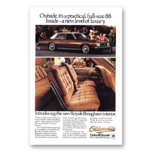 1978 Oldsmobile Delta 88 Print Ad | Royal Brougham