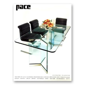 1978 Pace Furniture Print Ad | Lugano Chair