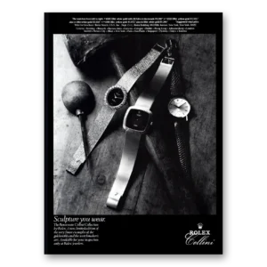 1978 Rolex Print Ad | Benvenuto Cellini