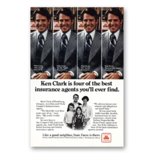 1978 State Farm Insurance Print Ad | Ken Clark