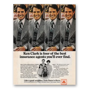 1978 State Farm Insurance Print Ad | Ken Clark