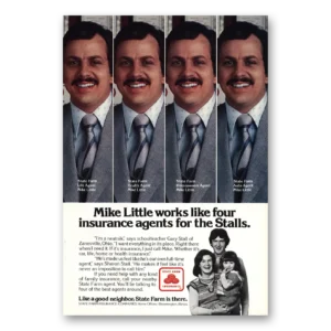 1978 State Farm Insurance Print Ad | Mike Little
