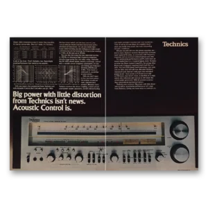 1978 Technics Print Ad | Big Power