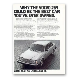 1978 Volvo 264 Print Ad | Ever Owned