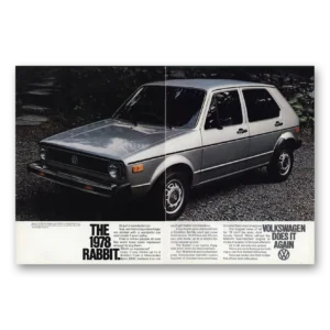 1978 Volkswagen Rabbit Print Ad | Wonderful Car