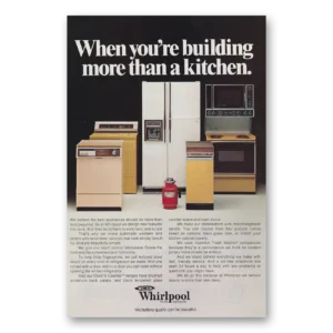 1978 Whirlpool Print Ad | Kitchen