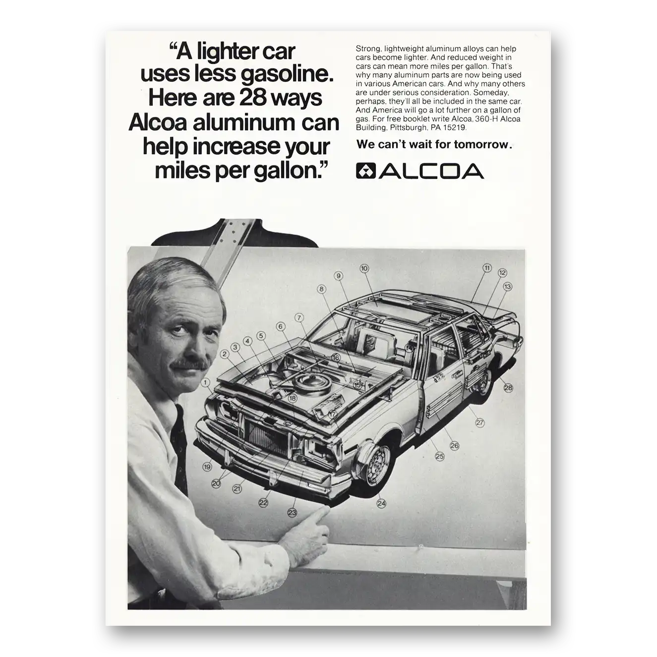 1979 Alcoa Print Ad | Lighter Car