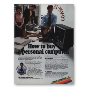 1979 Apple Computer Print Ad | Personal Computer