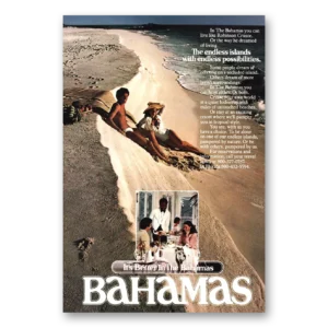 1979 Bahamas Print Ad | Robinson Crusoe