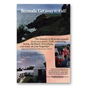 1979 Bermuda Print Ad | Get Away