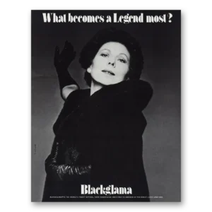 1979 Blackglama Print Ad | Renata Scotto