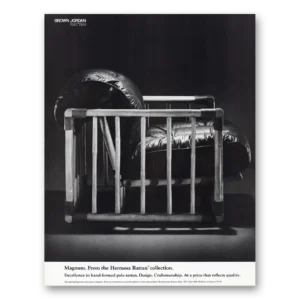 1979 Brown Jordan Furniture Print Ad | Magnum Hermosa