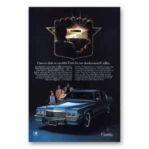 1979 Cadillac Print Ad | Dawn To Dusk